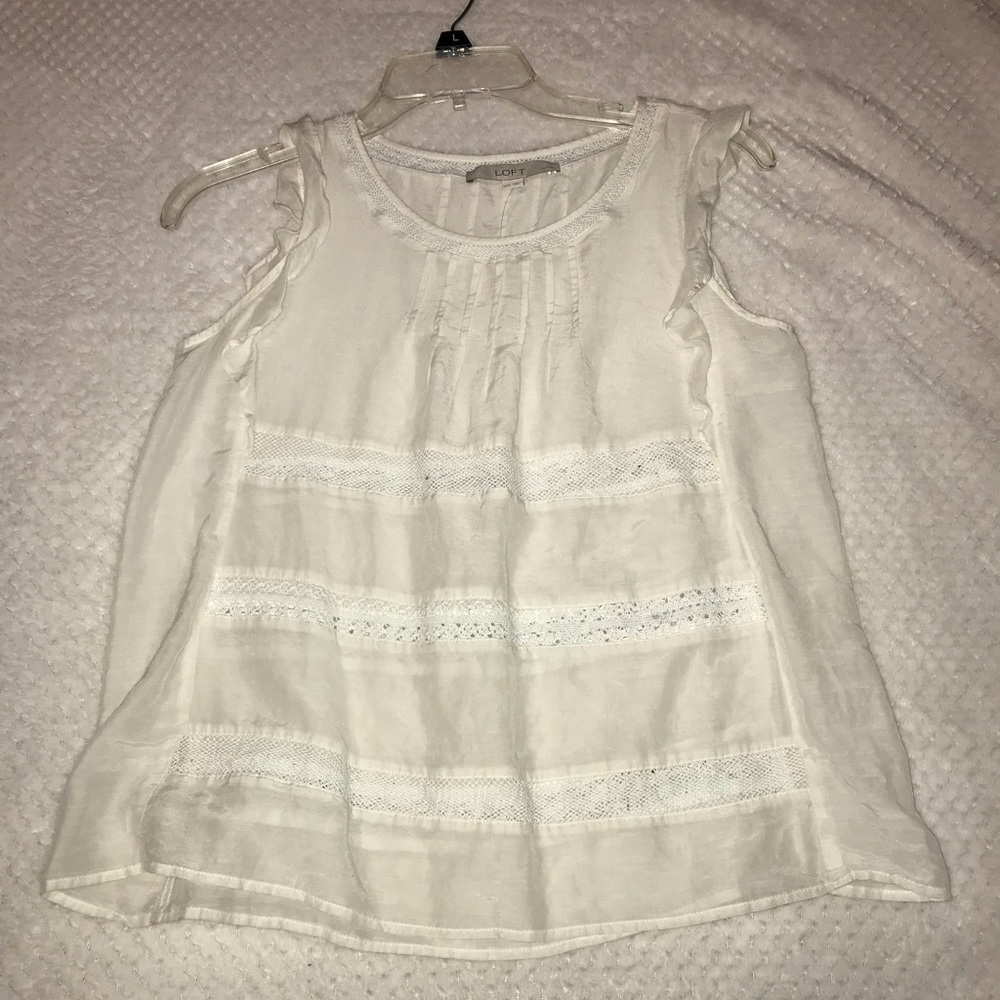 White tank top